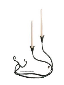 Porte-bougie en fer forgé fait à la main, Design Royal, bougie parfumée suspendue, décoration de mariage, support de bougies pour la décoration de la maison - Product Image 6