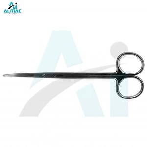 ALMAC Ciseaux Metzenbaum de précision pour chirurgiens, lames lisses en acier, permettant de contrôler la dissection des tissus délicats. - Product Image 3
