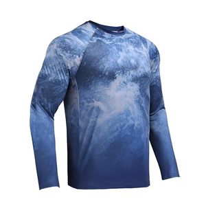 Meilleures chemises de pêche à capuche personnalisées avec logo OEM, grande taille, hommes et femmes, légères, séchage rapide, UPF 50, antibactériennes, respirantes - Product Image 4