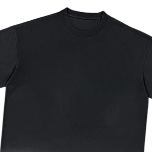 Premium Sunfaded Gradient Washed <b>Black</b> Grey T <b>Shirt</b> Oversized Heavyweight Cotton Custom Logo Tee Bulk Wholesale Factory OEM High - Product Image 3