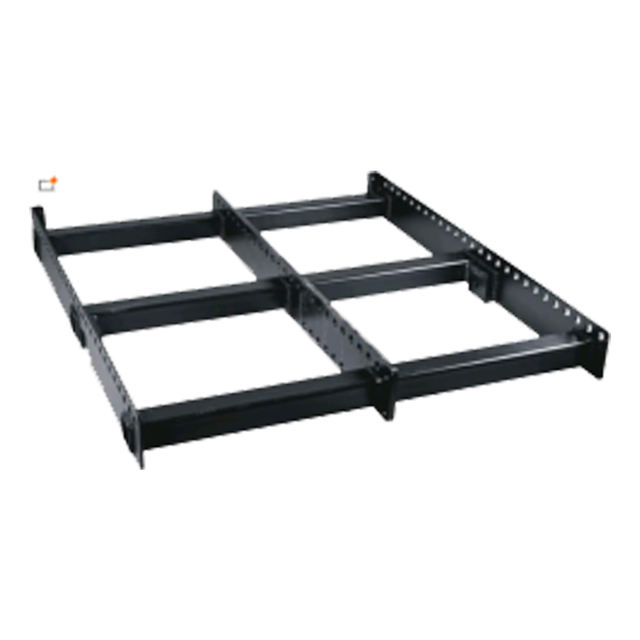 Borui Dual 10 Inch Full Range Line Array Speaker Mounting Accessories Metal Shell Rectangle Field Cross Optimal Performance