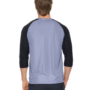Camiseta Personalizada de Manga Raglán, Colores Personalizados, Cuello Redondo, Manga Larga, Color Sólido - Product Image 3