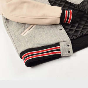 Streetwear Varsity <b>Jackets</b> Unisex Letterman Coat, Casual Trendy Outerwear - Product Image 6