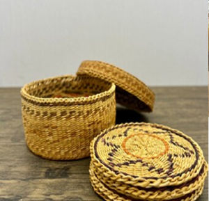 จานรองแก้วหญ้าทะเลที่มีลวดลายเป็นเกลียวและด้ายสีเทอร์ควอยซ์ที่ละเอียดอ่อนเหมาะสำหรับสีสันสดใสในราคาขายส่ง - Product Image 2