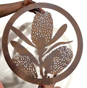 Direct Factory <b>Sale</b> Customised Modern Abstract Laser Wall Art Silver Iron Home Garden <b>Christmas</b> <b>Decor</b> Easy Hanging Low Wall - Product Image 4