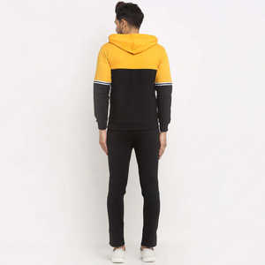 Conjunto Deportivo Ligero de Invierno para Hombre, Transpirable, Estilo Urbano, Sudadera con Cremallera, Pantalón de Manga Larga, Material de Poliéster/Nailon - Product Image 2