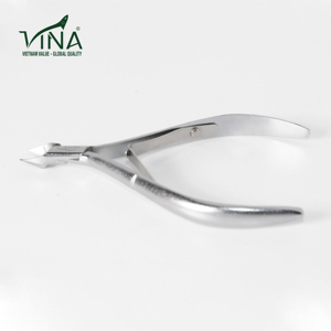 Pinzas para cutículas de acero al carbono de alta calidad Vina Vietnam, pinza para cutículas con logotipo personalizado, uso de uñas para dedos de los pies, Exportación - Product Image 5