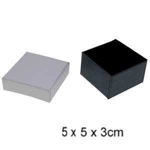 24 Scatole per Anelli da 5 x 5 cm, Eleganti Contenitori per Gioielli e Accessori - Product Image 2