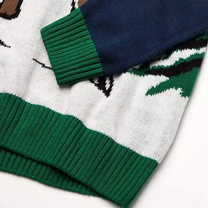 <b>Christmas</b> Men's Pullover <b>Hoodie</b> Comfortable Fashionable 100% Polyester <b>Christmas</b> with Custom Logo Low MOQ - Product Image 2