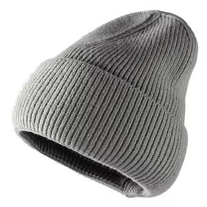 Outdoor Knitted Woolen Warm <b>Hat</b> Women's <b>Men</b> Solid <b>Hat</b> Fashion Casual Winter Wear Breathable Beanie <b>Hats</b> - Product Image 5