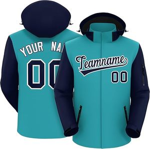 Custom Made Men's Softshell Jacket for Winter High Quality Canvas Fabric with Stand Collar Fleece Lining Customizable Logo <b>Tags</b> - Product Image 2