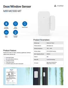 最安値 デュアルモード Matter <span class=keywords><strong>Zigbee</strong></span> ドアセンサー 3V電池 23mm アラーム起動距離 Android対応 ガレージ ホテル バー デザインPC - Product Image 6
