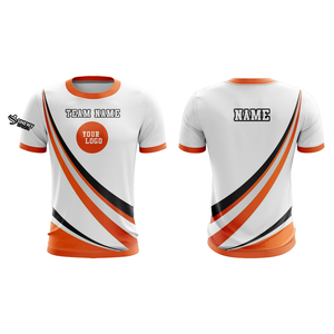 OEM Impression par sublimation personnalisée de haute qualité en polyester maillot de football à manches courtes et séchage rapide pour hommes - Product Image 3