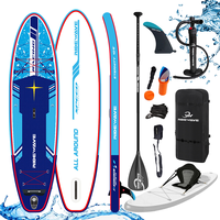 Ridewave série éternité haute qualité usine directe gonflable SUP planche de pêche point de chute matériel CE certifié OEM ODM
