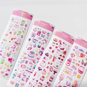 Waterproof UV Printed Cute PVC Decals for Packaging Craft Promo Branding | Custom Kiss Cut Vinyl <b>Sticker</b> Sheets 100pcs - Product Image 3