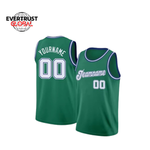 Customized Digital Print Basketball Jerseys Team Logo Plus Size Breathable Anti-Bacterial Quick Dry Summer Sportswear Reversible - Product Image 5