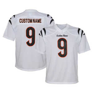 Maillots de football américain personnalisés en gros, respirants, grande taille, avec couleurs et logo personnalisés - Product Image 3