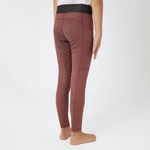 Riding Silicone Grip Soft Fabric <b>Leggings</b> Pull on Jodhpur High Performance Children <b>Equestrian</b> Clothing - Product Image 3