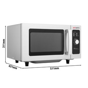 ไมโครเวฟ - 25 ลิตร - 1000 วัตต์ - แบบแมนนวล - Product Image 2