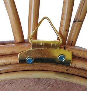 Miroirs muraux en bois de style traditionnel éclairés de haute qualité en gros, emballés dans une boîte en rotin - Product Image 6