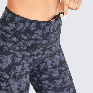 Nuevo diseño personalizado gimnasio entrenamiento Fitness sublimación leggings cintura alta transpirable mujeres Yoga Leggings - Product Image 5