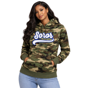 Sudadera con Capucha Camo 20 Zeta Phi Beta Soror, Inspirada en los Fundadores de 1920, Hermandad Griega, Mujeridad Superior, Prenda de Algodón Premium - Product Image 5