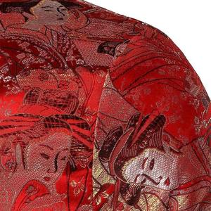 Chaqueta bomber de talla grande para hombre con logotipo frontal vintage cortavientos de lona camuflaje primavera personalizada al por mayor - Product Image 5