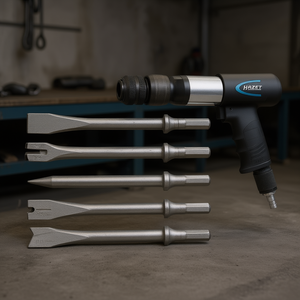 อุปกรณ์เสริมและอะไหล่เครื่องมือลม Hazet - ชุด 6 ชิ้น พร้อมเครื่องขูดตะไบและสิ่ว - Product Image 3