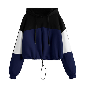 Sweat à capuche avec impression numérique pour femmes, sweat à capuche de haute qualité, sur mesure, sweat à capuche pour femmes, haut court - Product Image 1