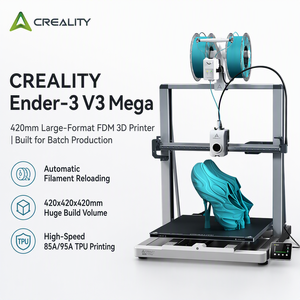 Impresora <span class=keywords><strong>3D</strong></span> Creality Ender 3 V3 <span class=keywords><strong>Mega</strong></span> de Alta Velocidad CoreXZ con Extrusora de Accionamiento Directo de 300C y Nivelación Automática para Prototipos de ABS y TPU - Product Image 3