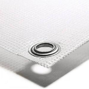 Customized PVC Coated Vinyl <strong>Mesh</strong> Plastic <strong>Net</strong> for Banners and Covers with Cutting &amp; Moulding Services Made in Pakistan - Product Image 5