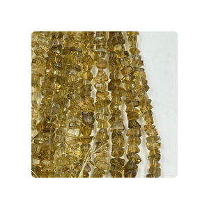 Cuentas de pepitas facetadas de cuarzo de cerveza Natural de tamaño de hebra de 8 pulgadas de alta calidad de 12 a 15 mm aprox. para la fabricación de joyas - Product Image 6