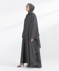 Offre Spéciale léger et confortable dames Abaya vente en gros vêtements islamiques confortable Abaya pour dames dernier modèle OEM - Product Image 2