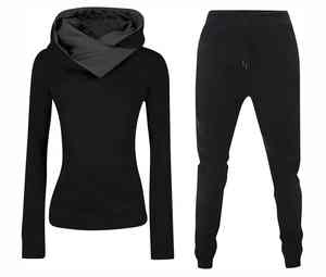 2025 nouveau Design haute qualité prix de gros femmes survêtement solide couleur unie respirant survêtements pour dames - Product Image 2