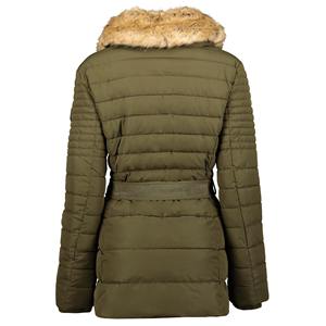 Chaqueta Parka CON AISLAMIENTO impermeable para mujer, abrigo grueso de invierno cálido de talla grande barato azul marino para mujer, chaqueta acolchada lisa de alta calidad - Product Image 2