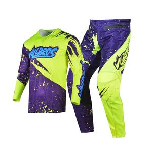 Vêtements de sport pour moto personnalisables, grande taille, coupe-vent, été, confortables, uniforme de course de motocross, nom d'équipe personnalisé, sublimé - Product Image 2