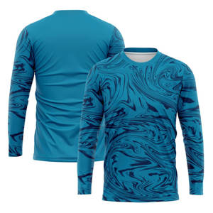 Conjunto de camisetas de uniforme de fútbol personalizado de temporada de manga completa, ropa deportiva de fútbol, camisetas de club de fútbol para jugadores de aficionados - Product Image 5