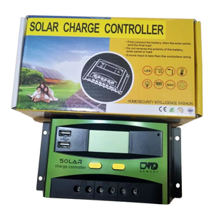 Controlador de Carga Solar HOULI al por Mayor, 12V/24V, 50A 60A MAX, para Sistemas de Energía Solar, Controlador PWM para Automóviles y Autocaravanas - Product Image 6