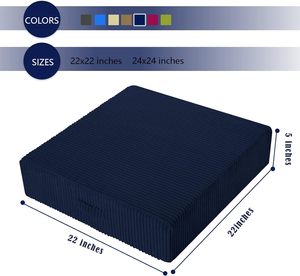 Meilleure qualité couleur unie carré sarrasin coussin de méditation coussins de chaise coussin de sol pour salon - Product Image 4