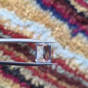 Turmalina Natural al por Mayor, Corte Cojín de 3.75 Quilates, Piedra Preciosa Azul Suelta para Joyería con Efectos Ópticos Ligeros - Product Image 4