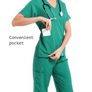Veste de gommage médicale personnalisée Slim Fit uniforme offre de gros du fournisseur professionnel pour les infirmières et Medicos pour une utilisation à l'hôpital - Product Image 2