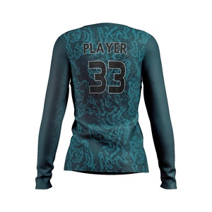 Camisetas de béisbol en blanco para jóvenes con bordado personalizado y doble tejido, jersey de béisbol de malla de softbol para mujer - Product Image 6
