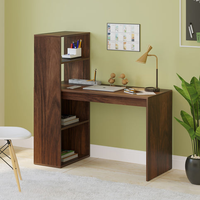 Radisso Table d'étude et d'ordinateur portable pour la maison ou le bureau Travail à domicile Bureau en érable brun