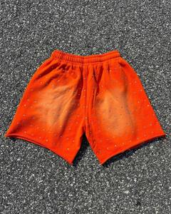 Men's <b>Shorts</b> Custom High Quality 100% Cotton Fleece Screen Printing <b>With</b> Embroidery Patch <b>Shorts</b> - Product Image 5