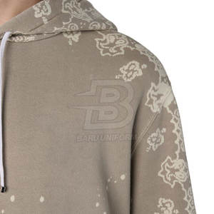 2024 sweats à capuche chauds d'hiver sur mesure motif solide imprimé col à capuche-Option - Product Image 5