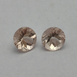 มอร์แกนไนท์ลูกพีชธรรมชาติตัดขนาด9มม. อัญมณีหลวม2.65 - Product Image 4