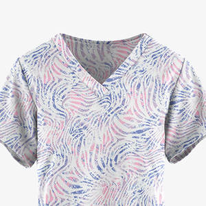 Tenues médicales pour femmes, blouses d'infirmière en polyester extensible, uniformes d'hôpital, chemise à lacets - Product Image 5
