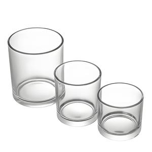 Hàng bán chạy: Lọ thủy tinh đựng nến rỗng 7oz, 10oz, 14oz, dày, có nắp tre, dùng để làm nến - Product Image 3