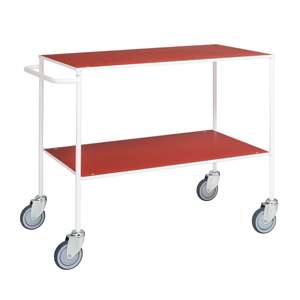 Fully Welded 200kg/500kg Table Trolley Four-Wheel Rubber Customizable Metal Platform Industrial Home Storage <b>Transportation</b> Tool - Product Image 1