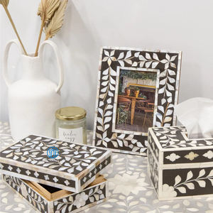 Diseño atractivo Tendencia superior Artesanía artesanal Caja de incrustaciones de nácar versátil - Product Image 2